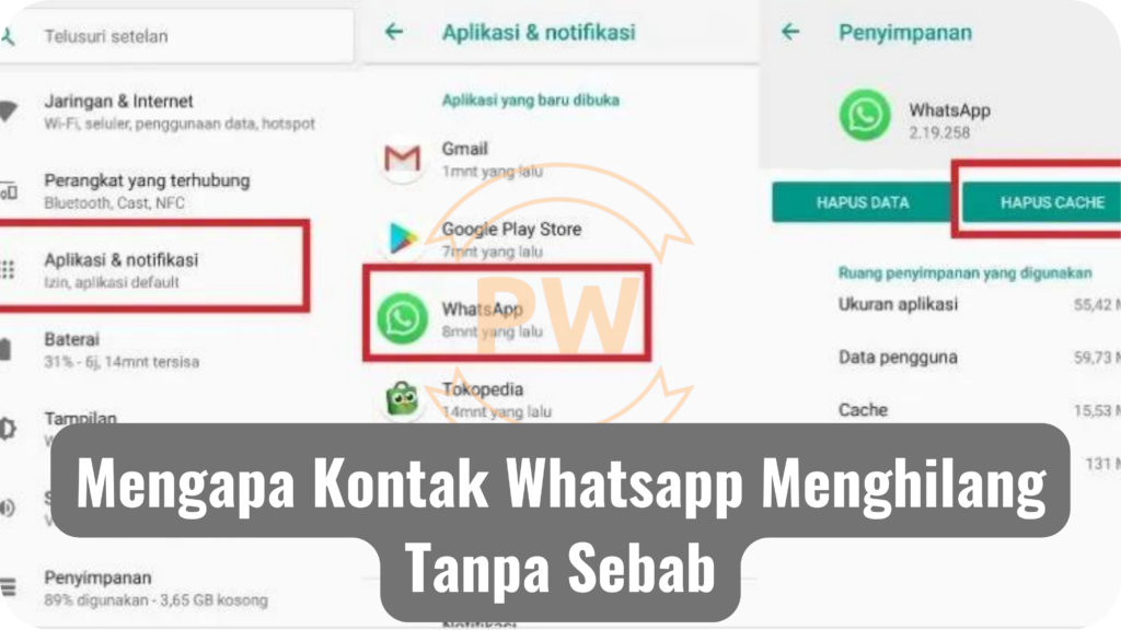 Mengapa Kontak Whatsapp Menghilang Tanpa Sebab