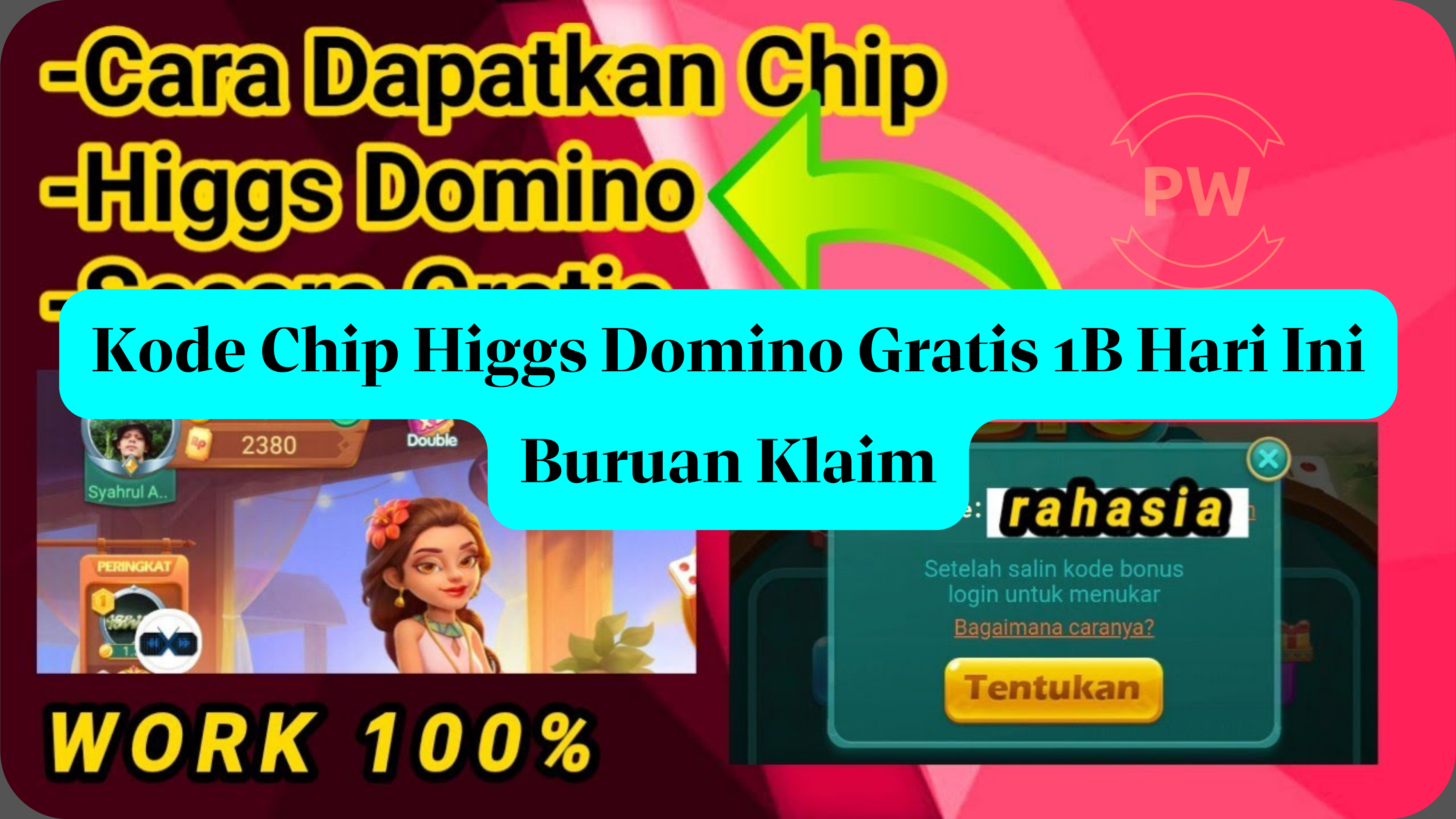 Kode Chip Higgs Domino Gratis 1B Hari Ini Buruan Klaim